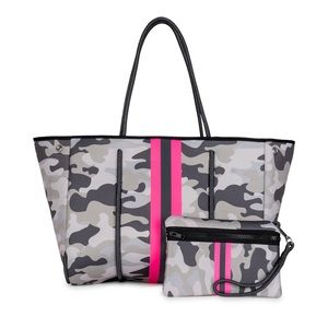 Greyson Cairo Neoprene Tote and Wristlet